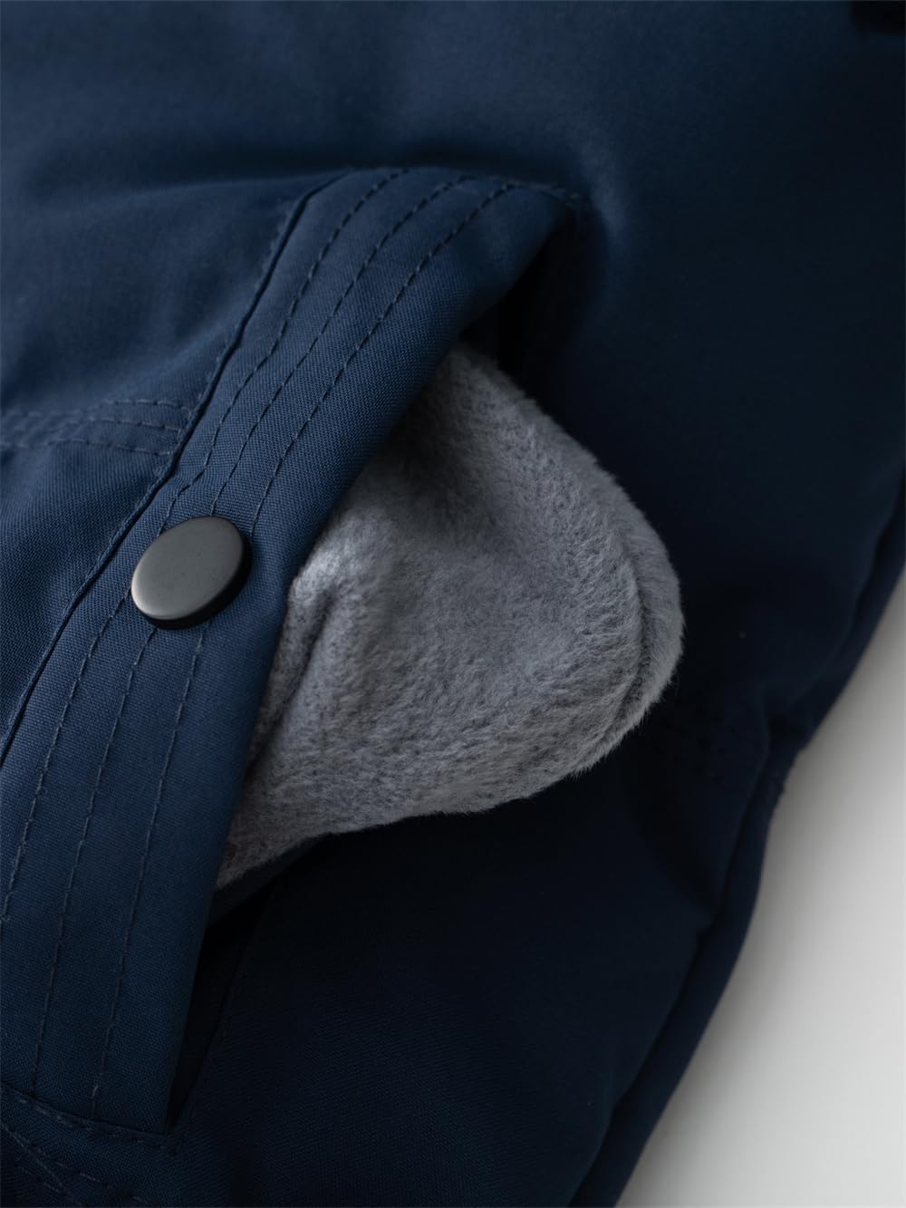 KVE Boy's Hooded Winter Coat Warm Puffer Jacket Thicken Quilted Coat with Removable Hood - Image 8