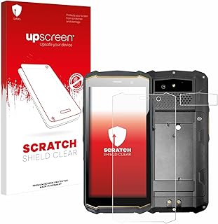 upscreen Scratch Shield Screen Protector for RugGear RG540 (Front+Camera) - HD-Clear, Anti-Fingerprint