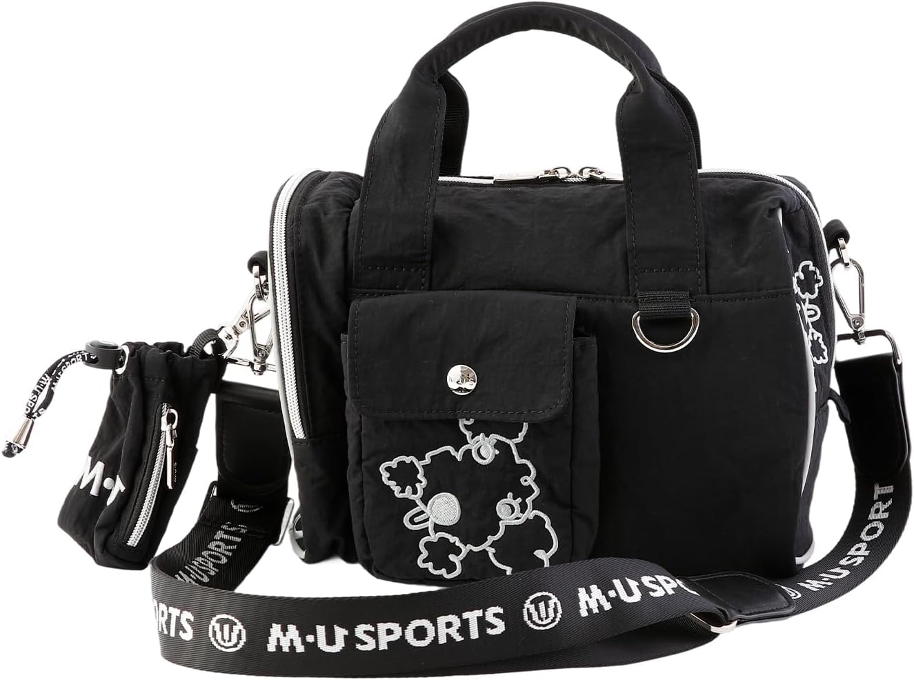 M・U SPORTS 刺繍キャラクターポーチ（703J6000） M・U SPORTS 刺繍キャラクターポーチ（703J6000） M・U SPORTS