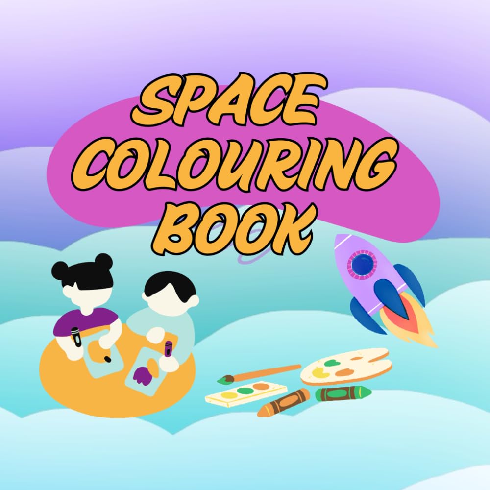 SPACE COLOURING BOOK