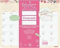 Finocam 2026 Naptár Mágneses Havi Beosztás Jegyzetelhető Tervező Blokk 1