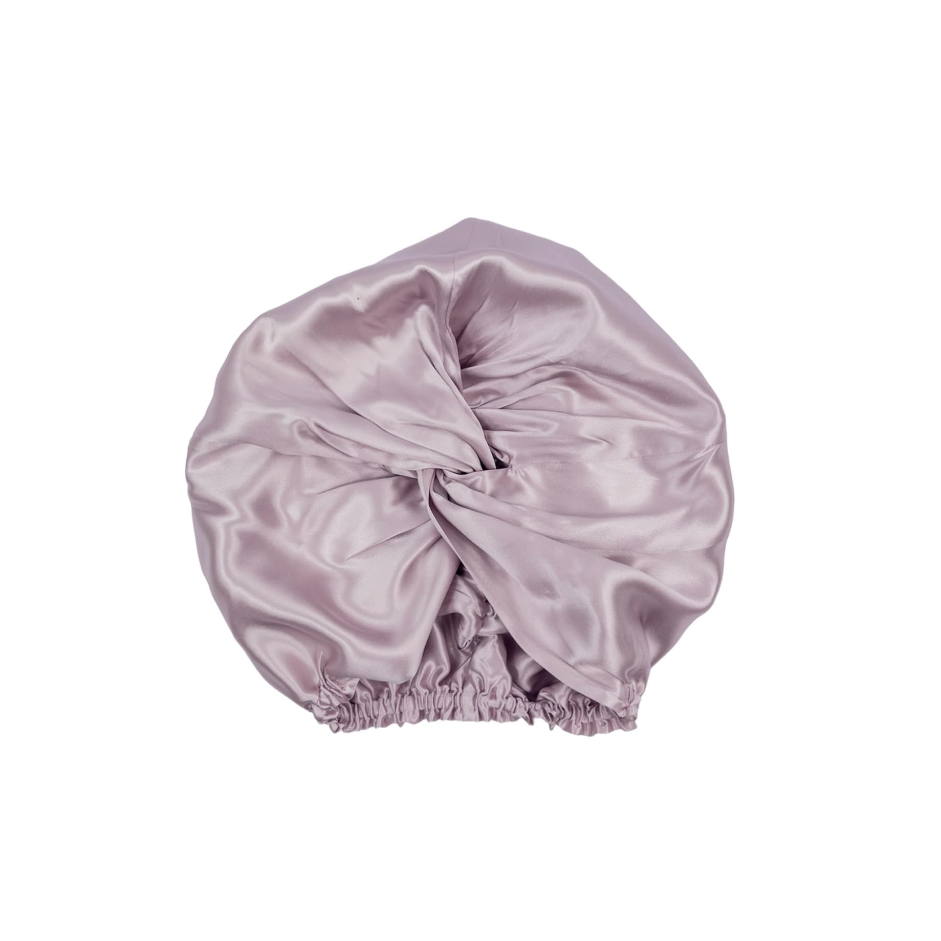 Jasmine Silk Women's Pink Pure Mulberry Silk Turban Head/Hair Wrap Hat Sleep Cap Bonnet (Pink)