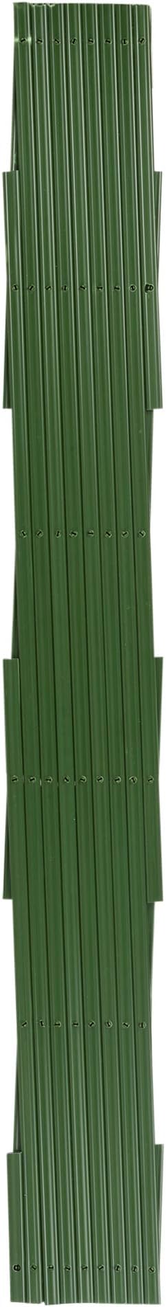 URBNLIVING Expanding Green Plastic Wall Foldable Trellis Fence Climbing Plants Garden Decor (1, 128)
