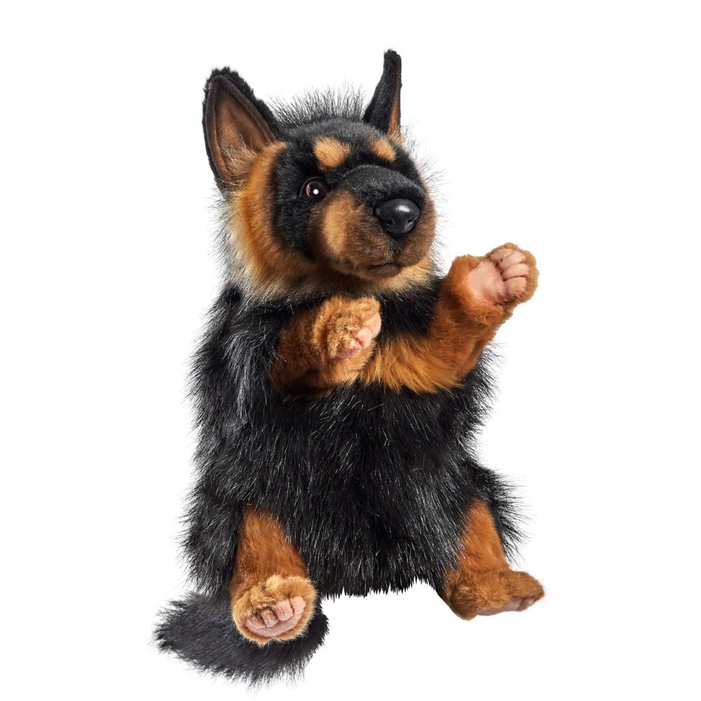 Hansa Creation - Kuscheltier - Handpuppe Deutscher Schäferhund