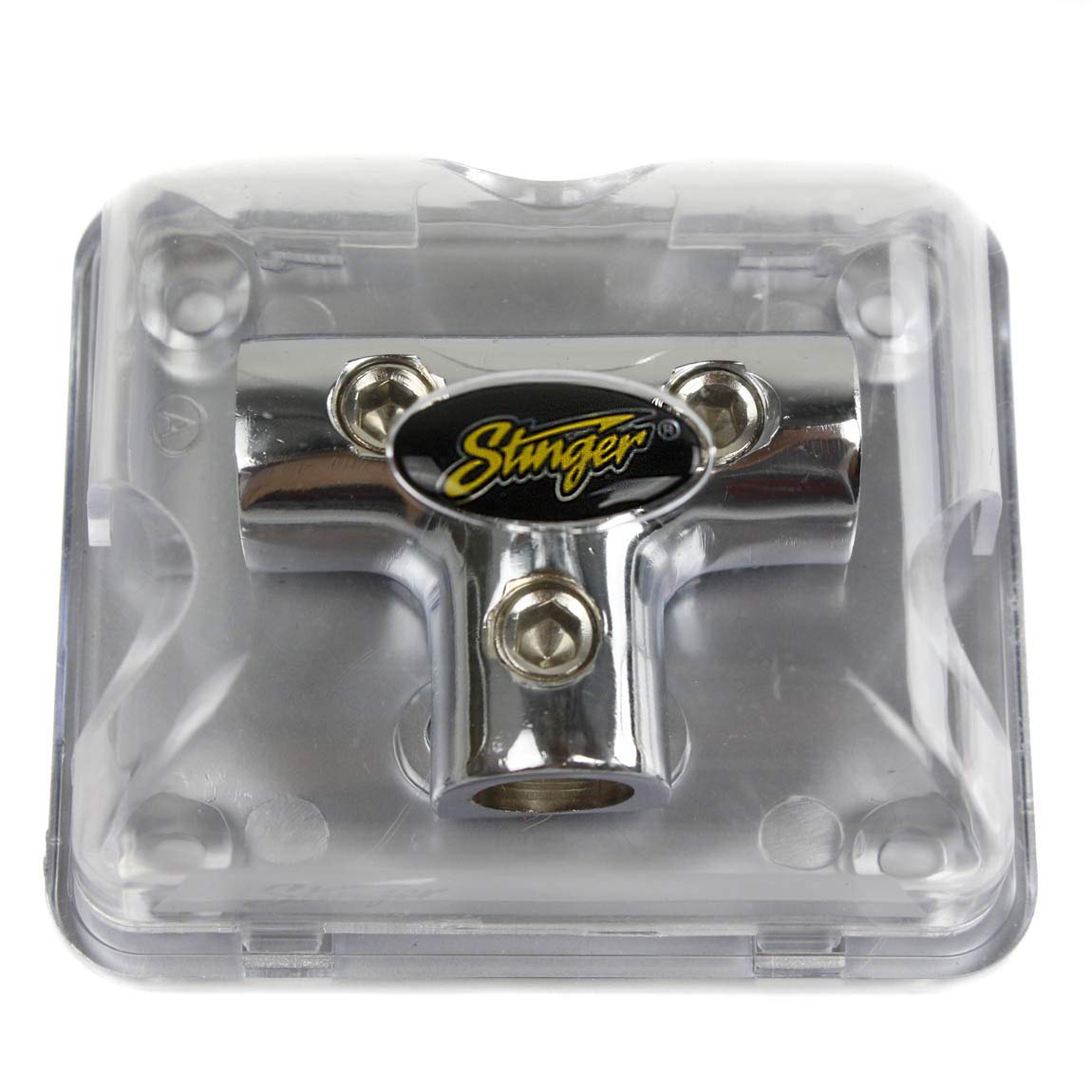 Stinger SPD511 PRO Series Power/Ground Distribution T-Block with Three 4 Gauge Inputs