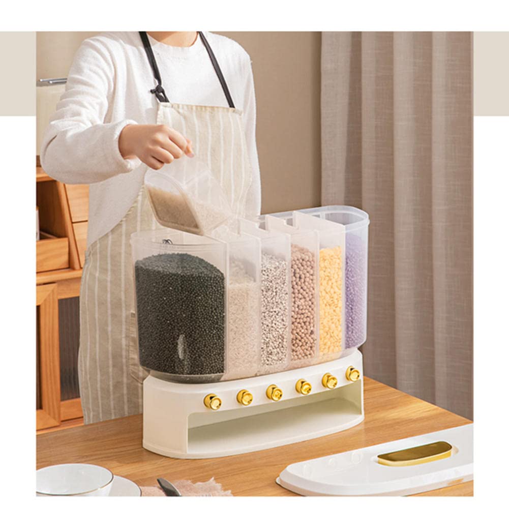 Amazon.co.jp: ライスバケツライスコンテナシリアルディスペンサー