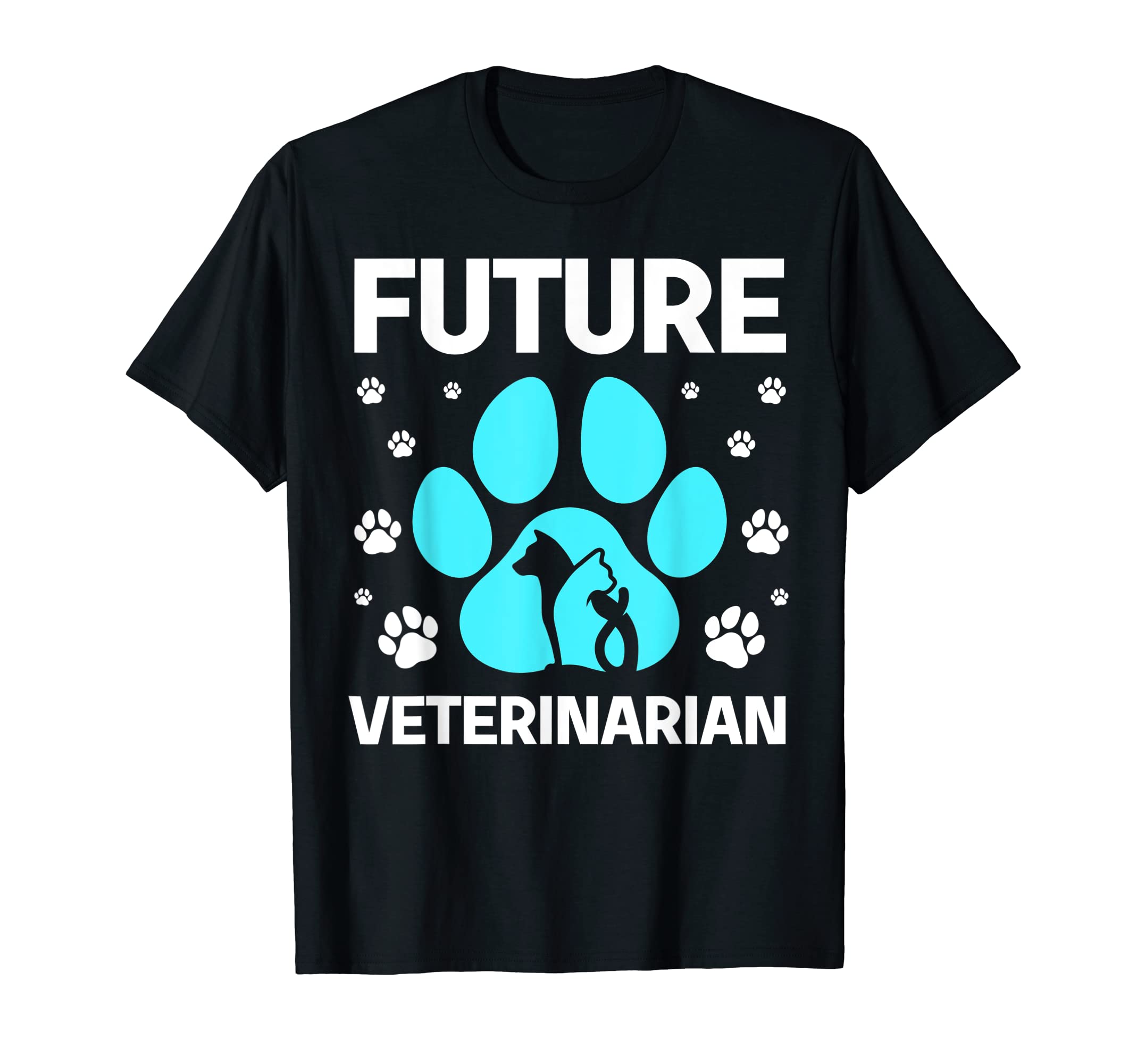 Veterinarian Gift Vet Tech Accessories & StuffCool Future Veterinarian Art For Men Women Kids Veterinary T-Shirt