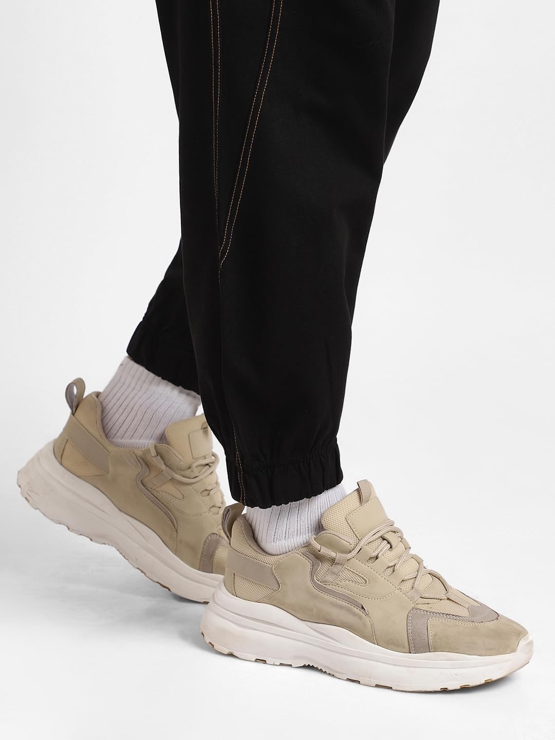 NOBERO Owens Herren-Jogginghose, einfarbig, schwarz, schmale Passform, Nachtschlaf, Lounge, Laufen, Jogginghose, Trainingshose, Outfit für Herren, Jungen, Freizeit, Fitnessstudio, Sport, Baumwolle