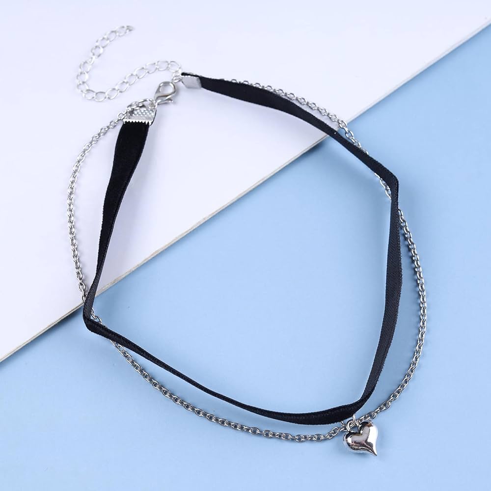 chigo 高山都コラボ Shiny Heart Pendant Large Open Heart Pendant