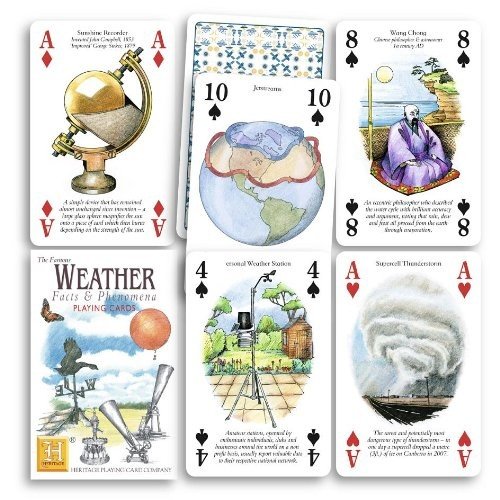 Weather Facts & Phenomena Playing Cards