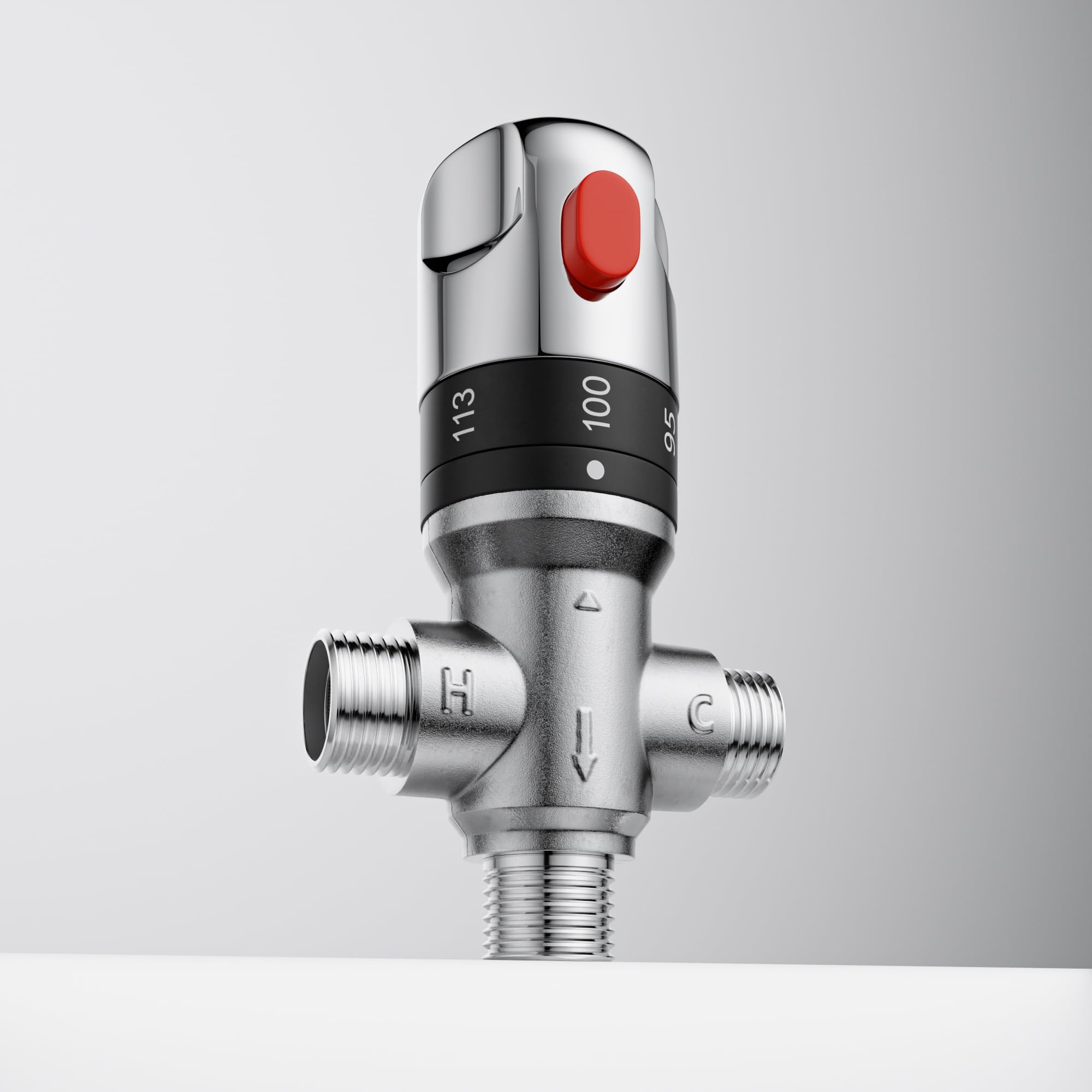 Morado Thermostatic Mixing Valve with 1/2 NPT Male Connection