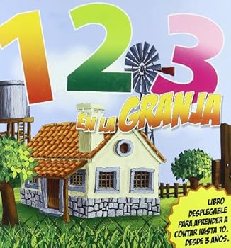 Paperback 123 en la granja [Spanish] Book