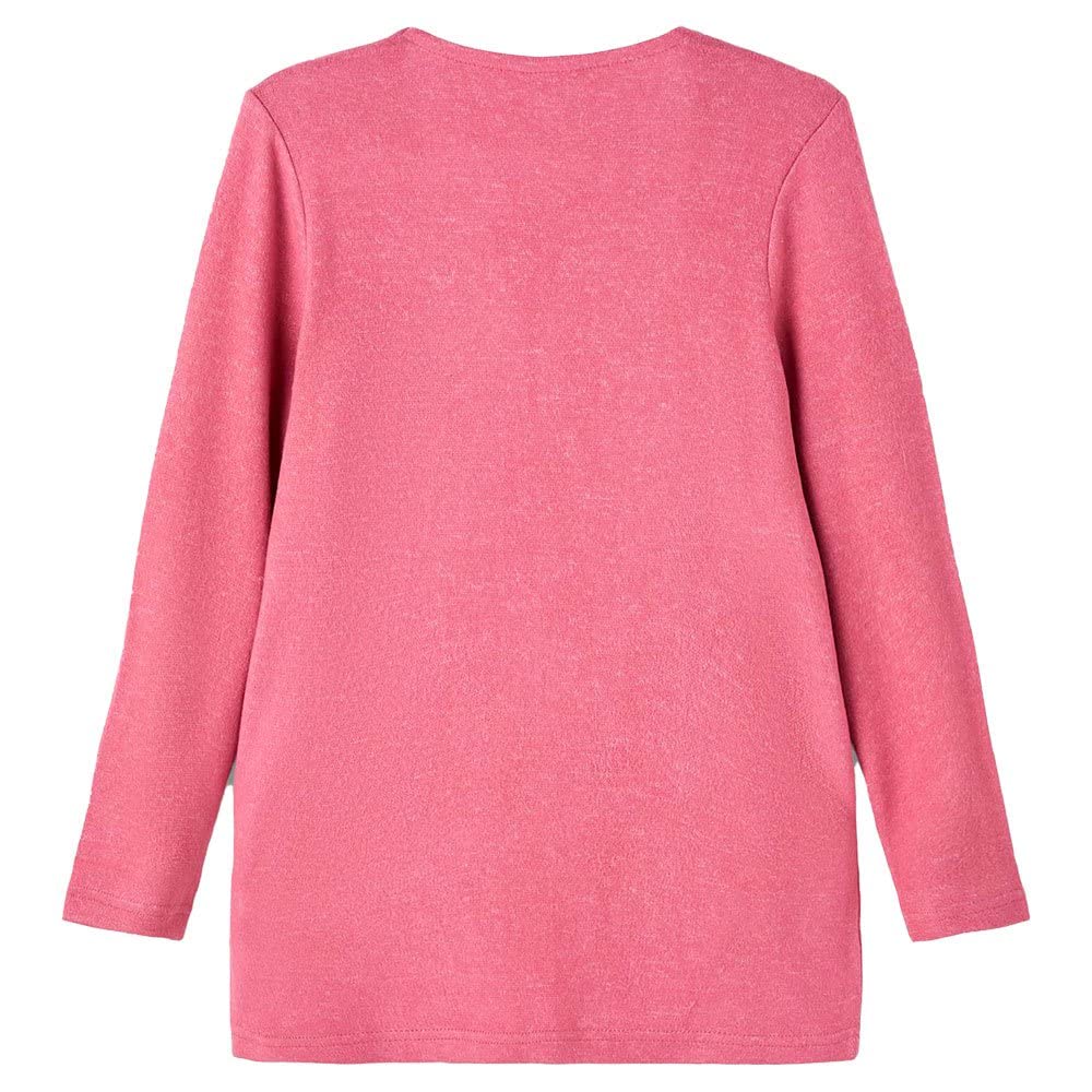 NAME IT Sweter pullover Dziewczynki Nkfvicti Ls Knit Card L Noos