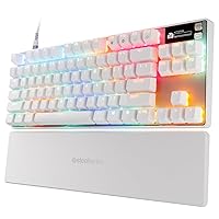 SteelSeries Apex Pro TKL Gen 3 White con Switch OmniPoint 3.0