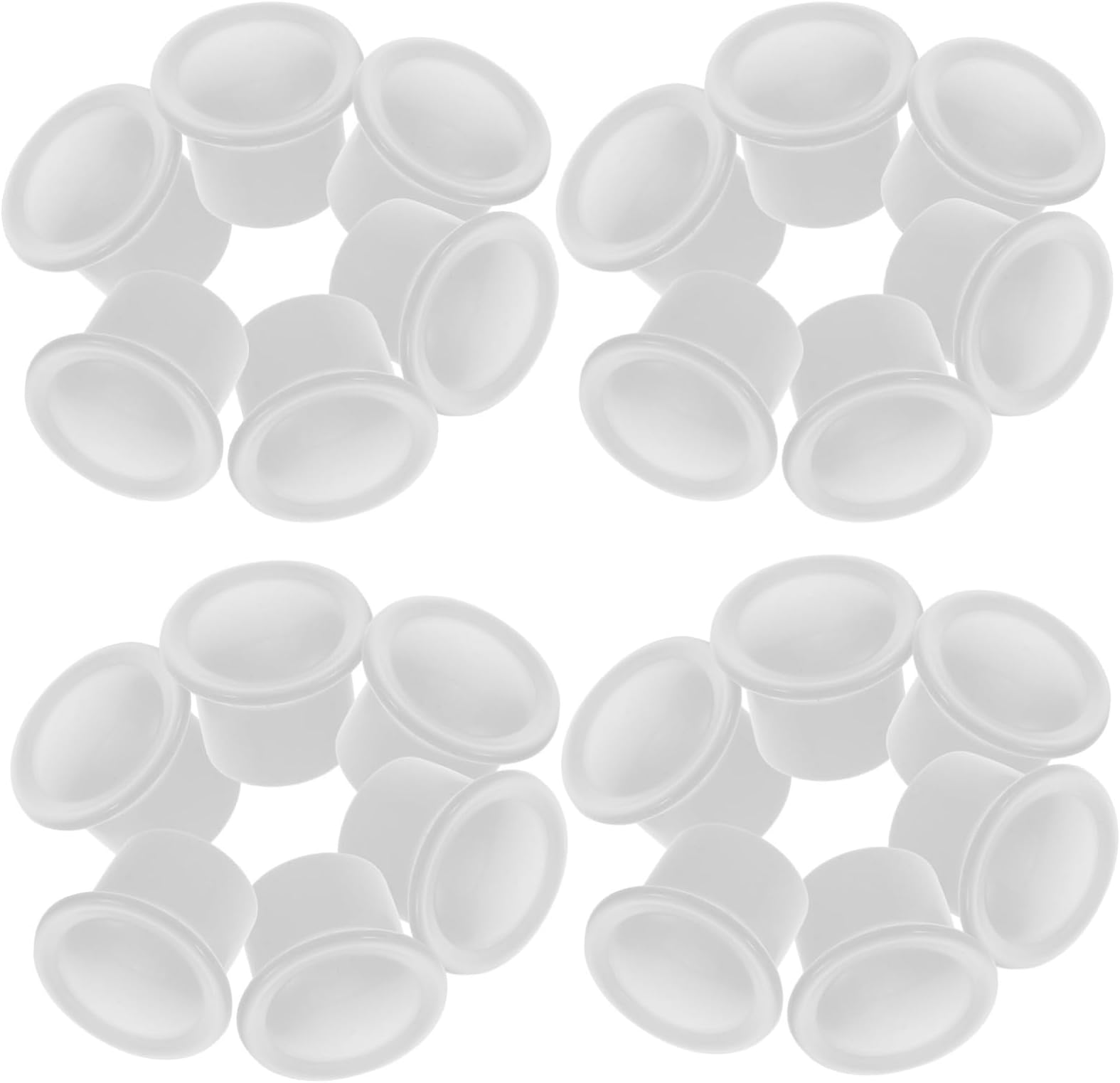 95pcs Curtain Rail Ends Drapery Rod Replacement Finials Curtain Rod End Caps Decorative Sealing Plugs Easy to Install