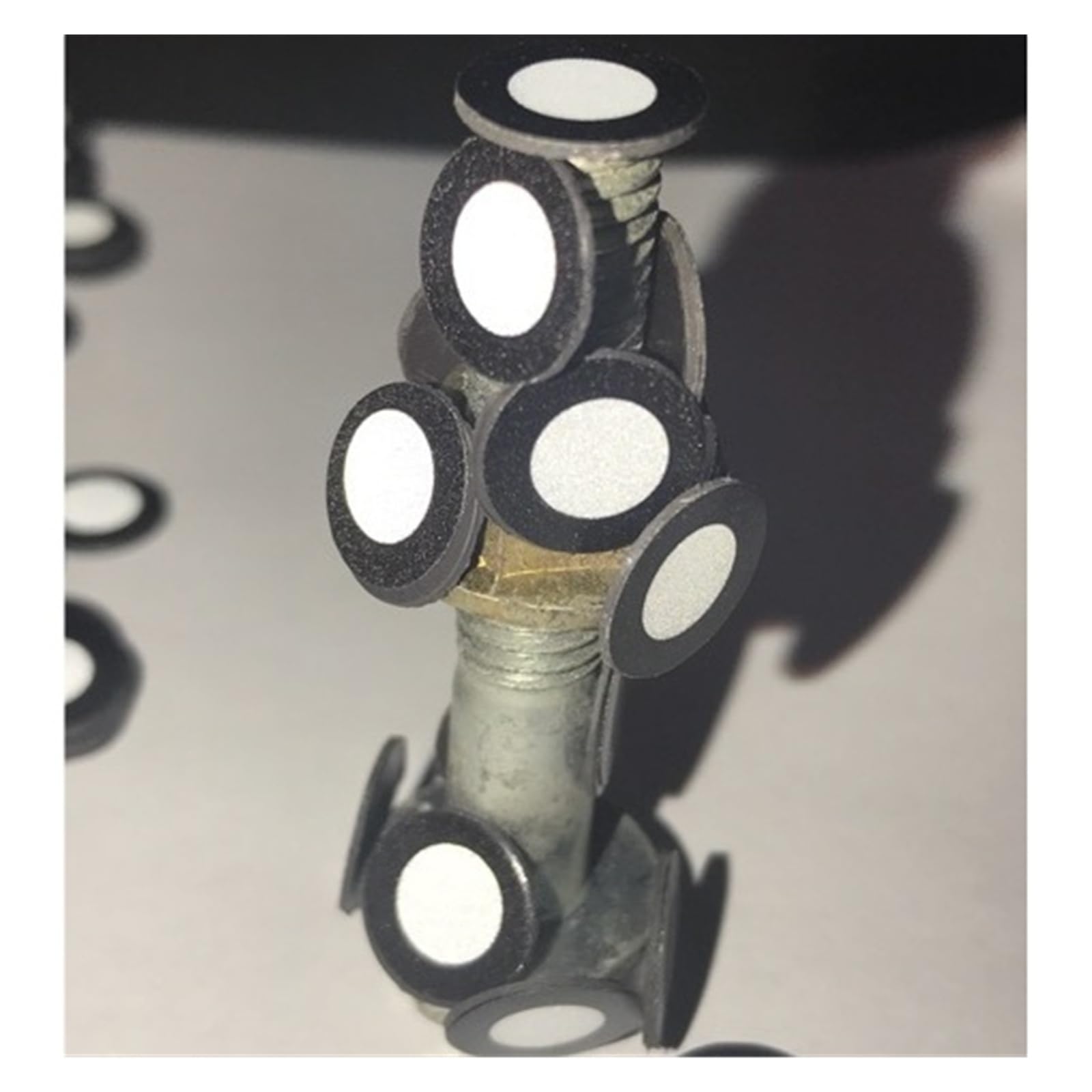 Skanowanie 3D Pozycjonowanie Docelowe punkty znaczników magnetycznych umożliwiające dokładne śledzenie optyczne i skanowanie 3D Zwiększa dokładność(1000pcs,12 * 19mm)