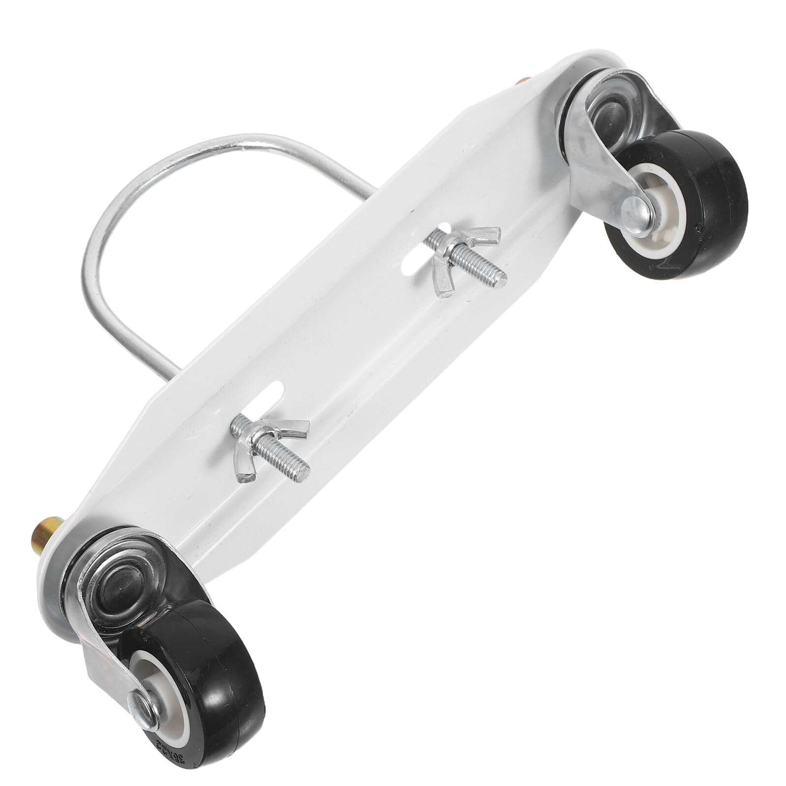 Support pour radiateur à bain d'huile robuste en acier blanc - 8