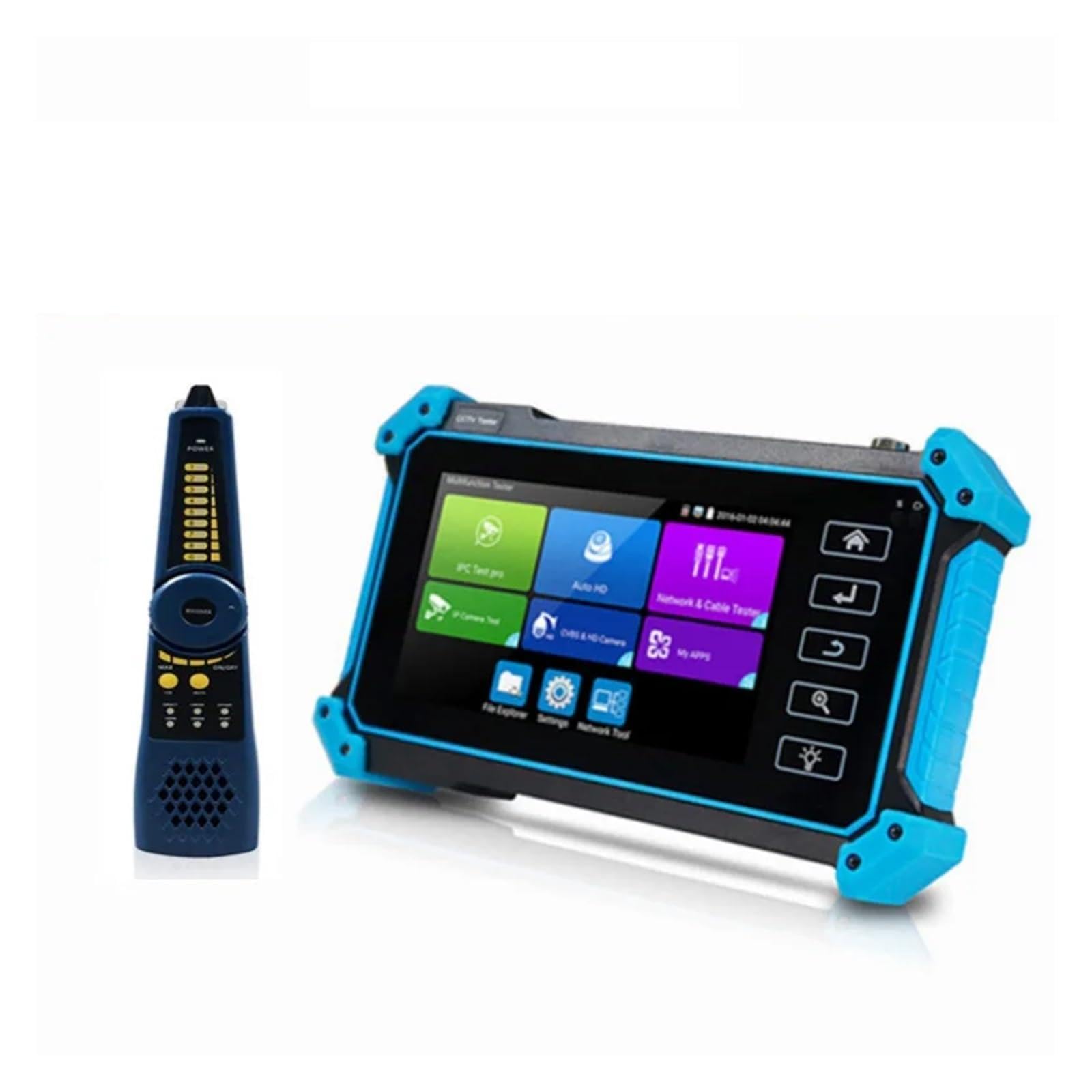 CVFRDD IPC-5200C Plus IP Camera Tester 5.4 Inch IPS Touch Screen Monitor CCTV Tester Support AHD/CVI/TVI/SDI/CVBS/IP Camera Tester