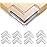 Safety Corner Protectors Guards, 8 pcs Baby Proofing Safety Corner Clear Furniture Table Corner Protection, Kids Soft Table Corner Protectors for Child for Furniture Against Sharp Corners
