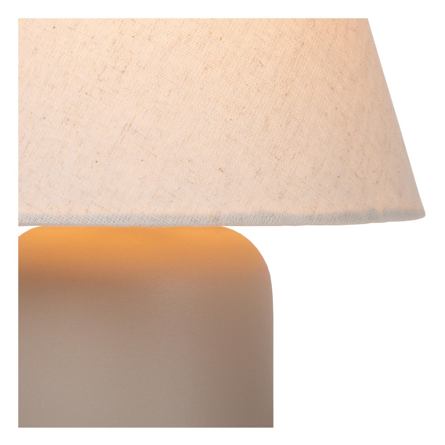 LUCIDE MACIA - Tischlampe - 1xE14 - Beige