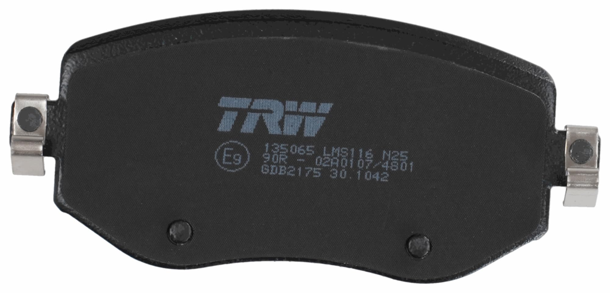 TRW GDB2175 Pastiglie Freno Set di 4 para Renault Megane IV Estate (K9A/M/N_) 2016 - Assale anteriore e Altri Veicoli | (K9A/M/N_) 2016 - Assale anteriore e Altri Veicoli