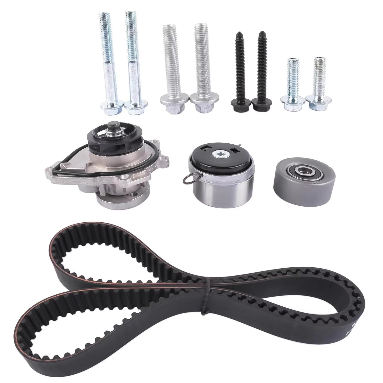 Compatible Con Vauxhall Para Corsa 2015-2025 Para Astra Para Mokka 2012-2025 AP02 Kit Bomba Agua Correa Distribución 530072430 55555653 Kit Distribucion Auto
