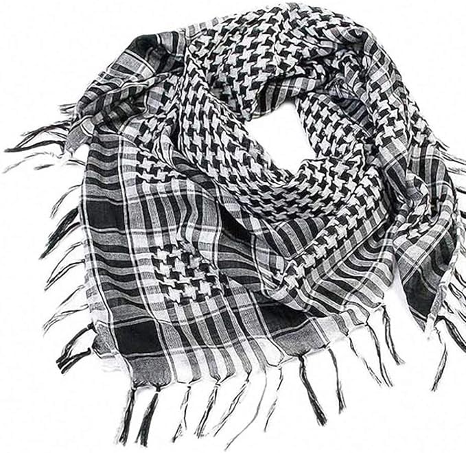 GenericSCARF Fashion,Scarf Stylish & versatile fashion scarf for Men & Women of All Ages black and white scarf that is usually worn around the neck or head.