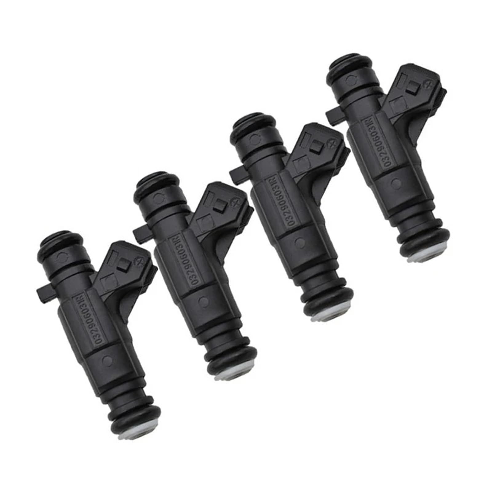 Immlsx One Color Fuel Injector For Golf For Saverio For Spacefox For Voyage For Crossfox 1.6T 4Pcs Car Fuel Injector 0280156403 032906031R