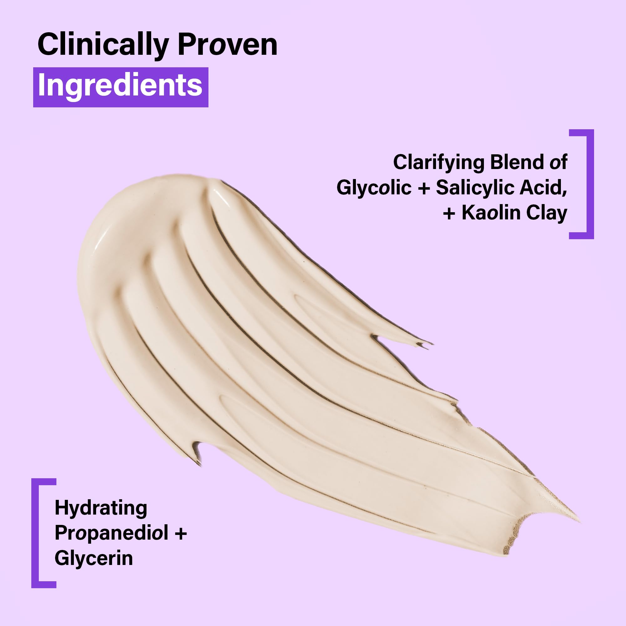 Coats Blemish Defense Purifying Hydrating Clay Cleanser for Oily Blemish-Prone Skin, With Kaolin Clay - Image 2