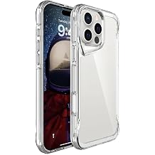 Coverzone iPhone 16 Pro ile uyumlu K l f ClearSafeguard Kal n  effaf Ultra Koruma T-Max Silikon Kapak  effaf