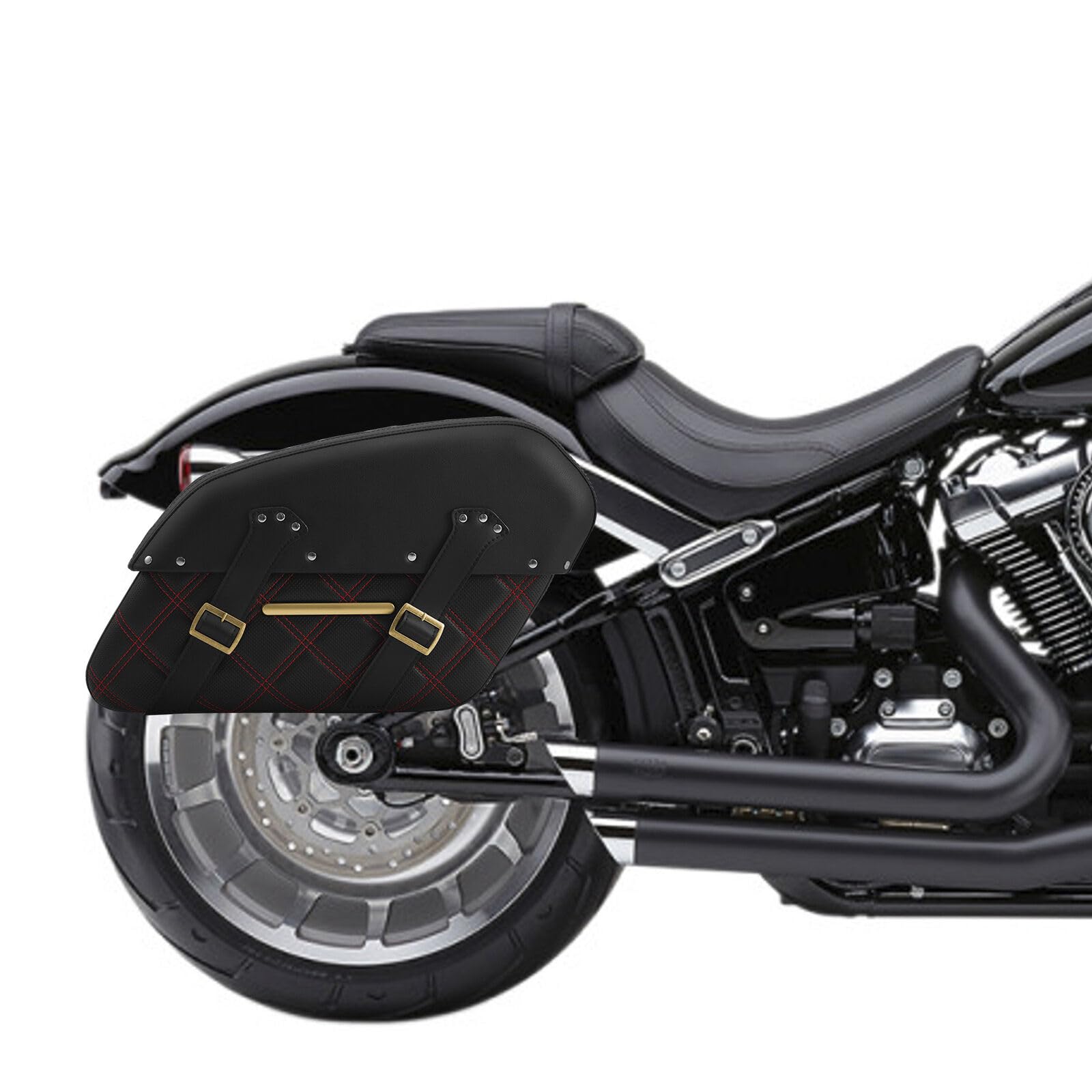 Motorcycle Swing Motorcycle Side Saddle Bags For Harley Davidson