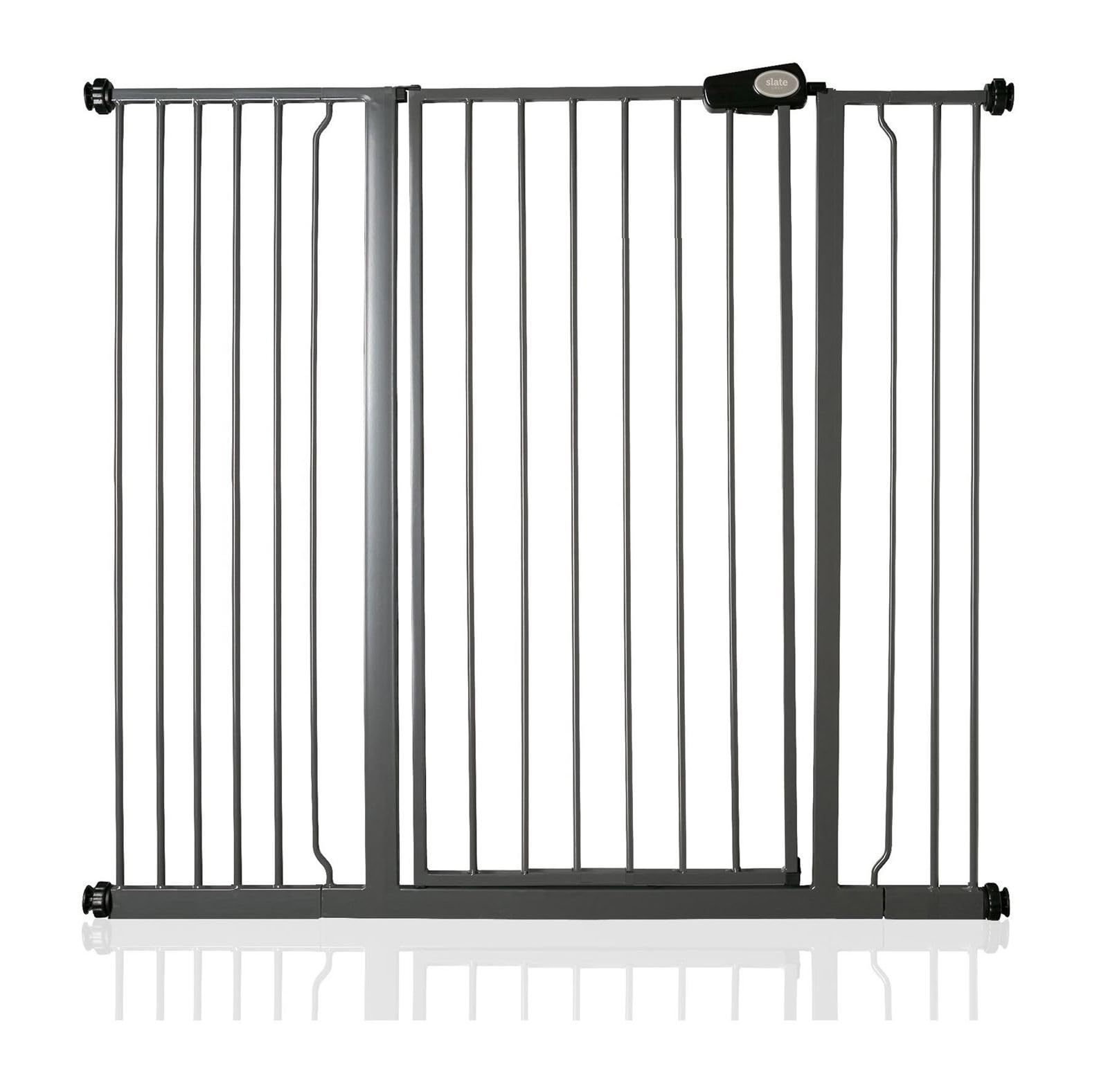 (Matt 87.9Cm - 95.5Cm) Extra Tall Pressure Fit Gate Black Safetots