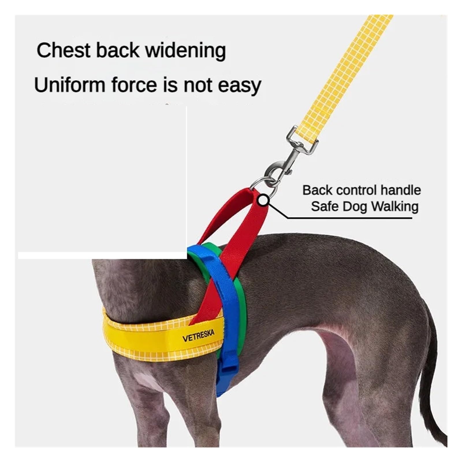Arnés de Arrastre con Collar de Cuerda for Perros, Compatible con Perros, Correa de Remolque Multifuncional, Paseos for Mascotas Grandes, Medianas y pequeñas(Mobile Phone,XS)