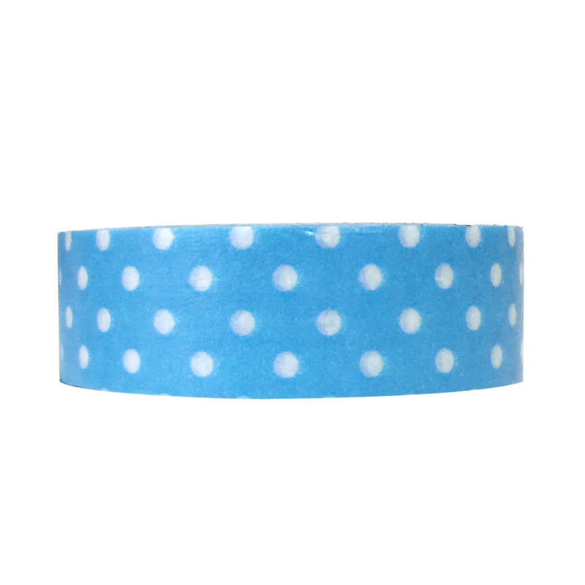 allydrew Decorative Washi Masking Tape, Sky Blue Dots