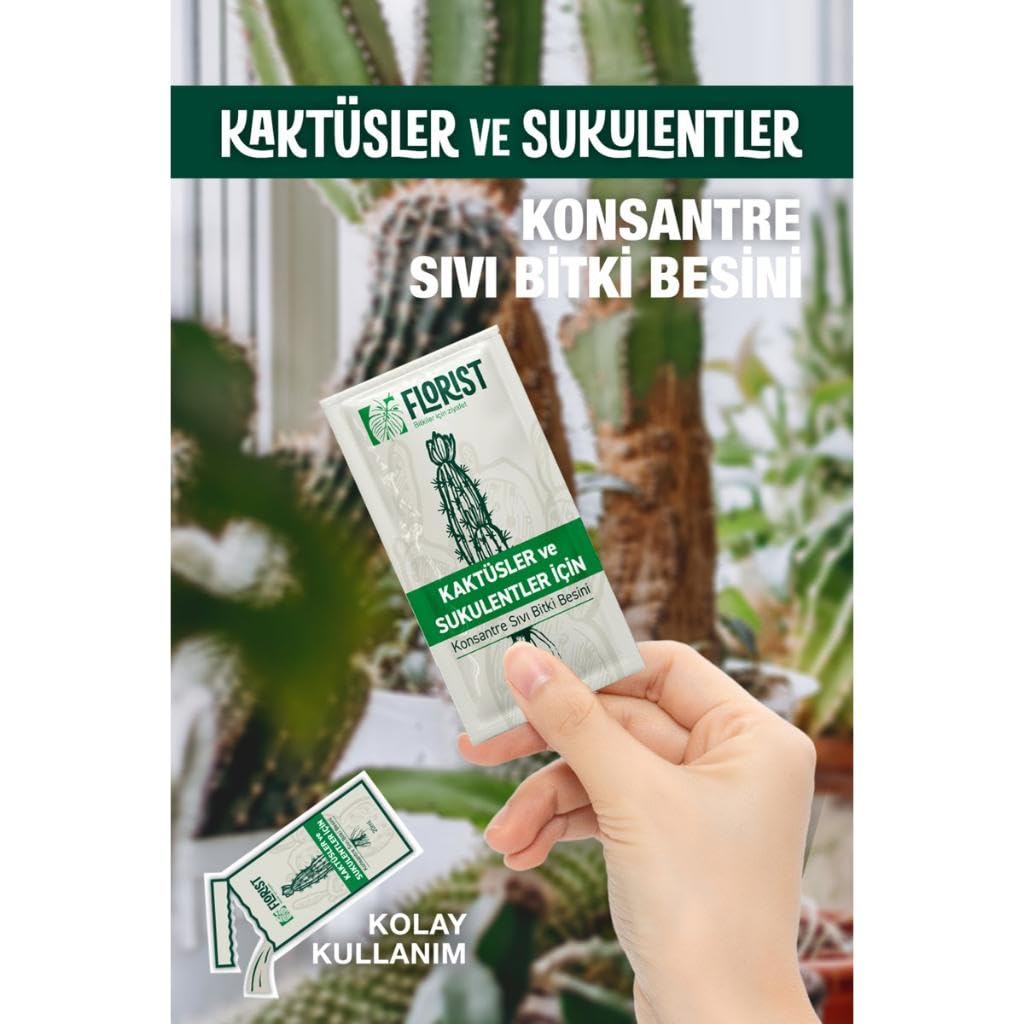 Konsantre Sıvı Kaktüs ve Sukulent Bitki Besini