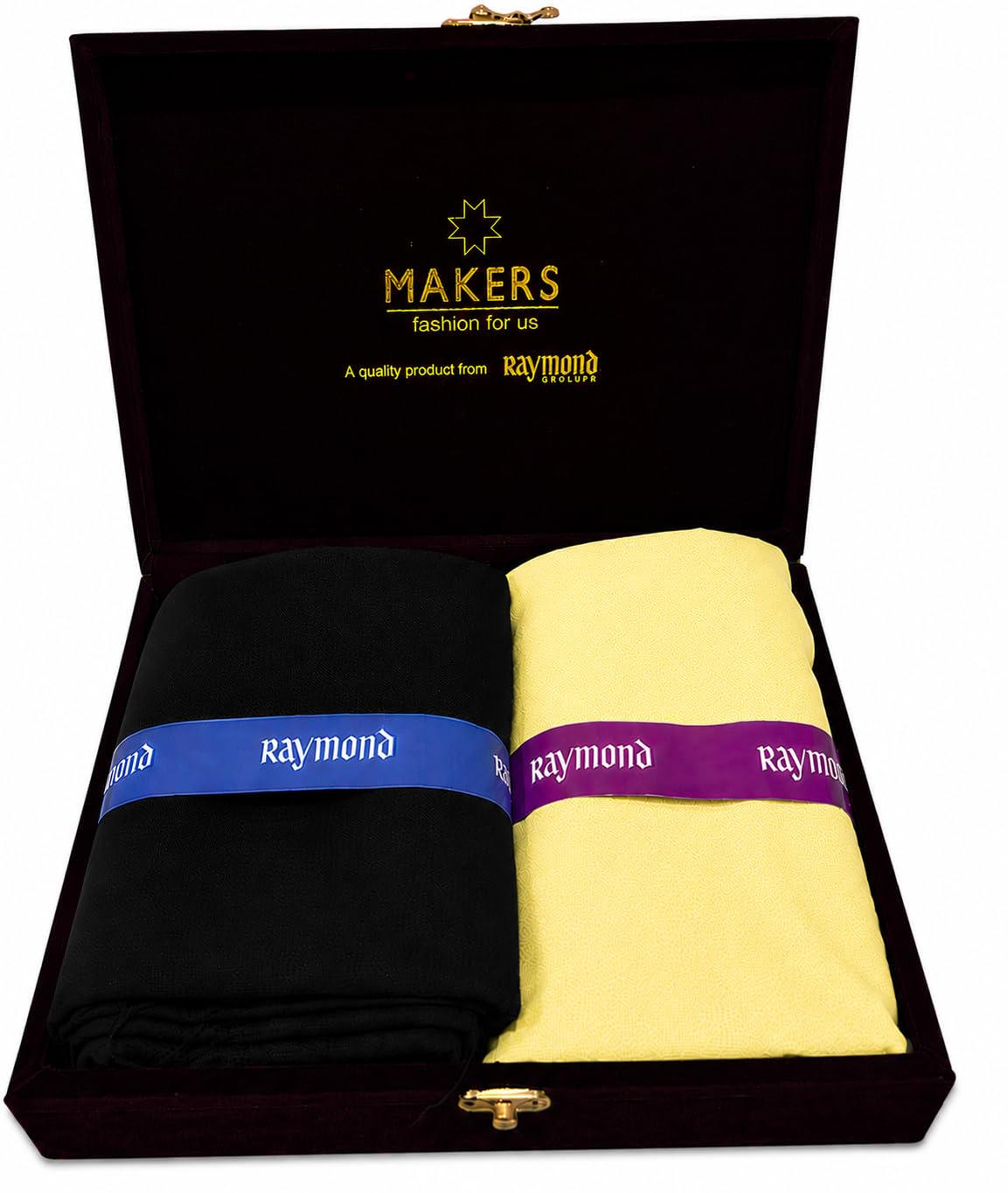 raymond fabrics Men's Cotton Shirt and Trouser Unstitched Fabric Set - Gift Pack (Multicolour_Free Size) 80003-picture-32