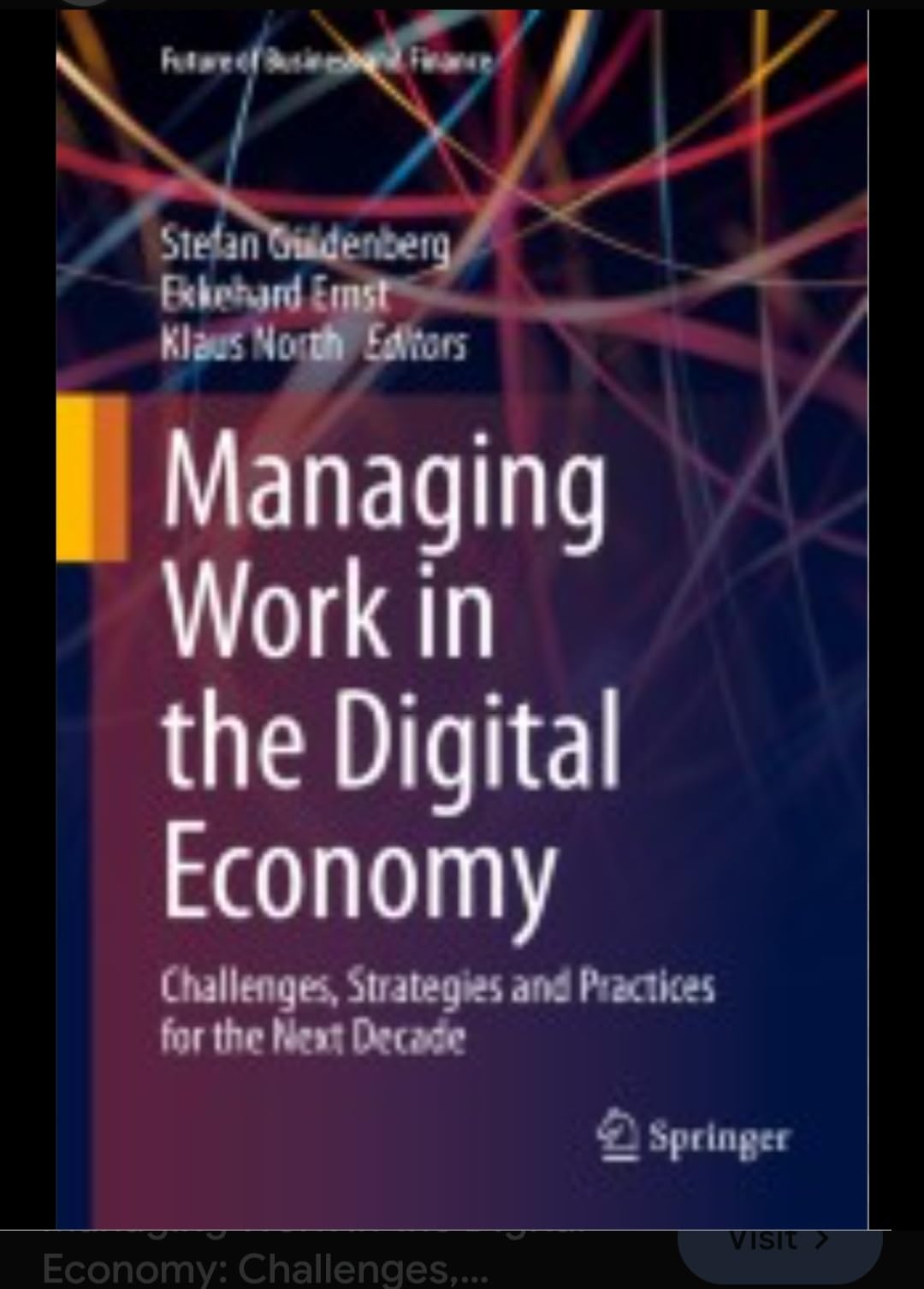 Buy Managing Work in the Digital Economy — BookShops.in