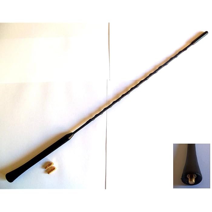 XtremeAutou00ae Universal Black Car Aerial Antenna Radio