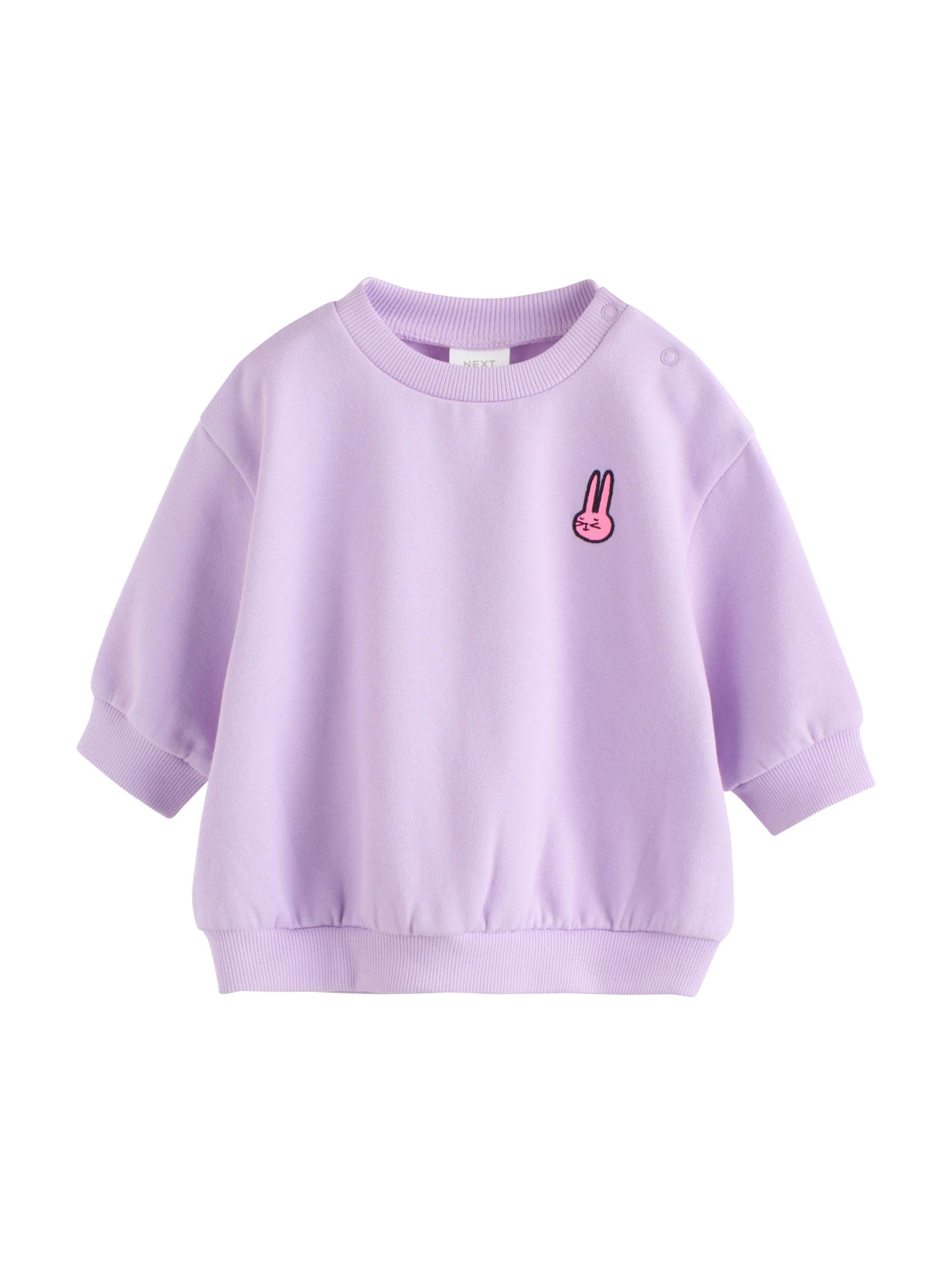 NEXT Baby Mädchen Sweatshirt und Jogginghose im Set