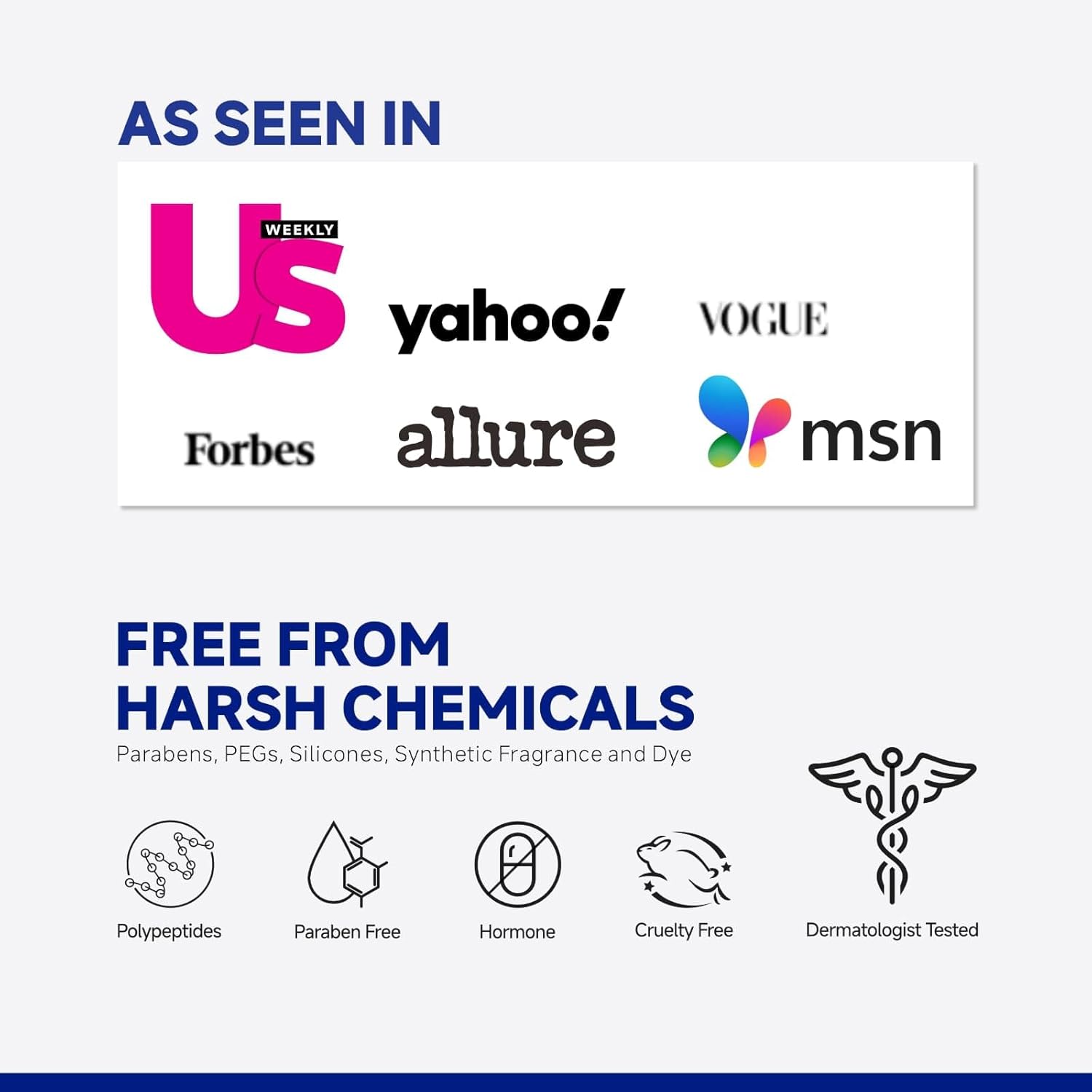 Peptide Cooling Under Eye Patches, Soothing Eye Patches Instant Reduces Dark Circles and Puffiness, Calming Under Eye Mask with Glacial Water for Bags Treatment, 12 Pairs - Image 8