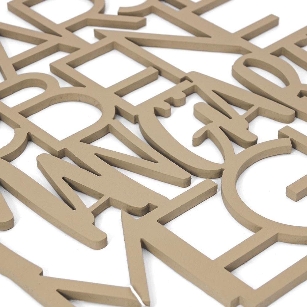 Letras de madera para colgar en la pared, diseño de fiar es bueno, hecho a mano, con frases de madera para colgar en la cocina