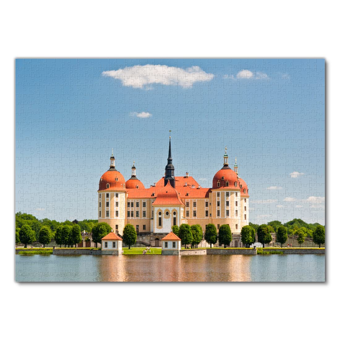 LAIS Puzzle „Schloss Evenburg“ – 1000 Teile Premium-Fotopuzzle Mit Detailreichem Druck