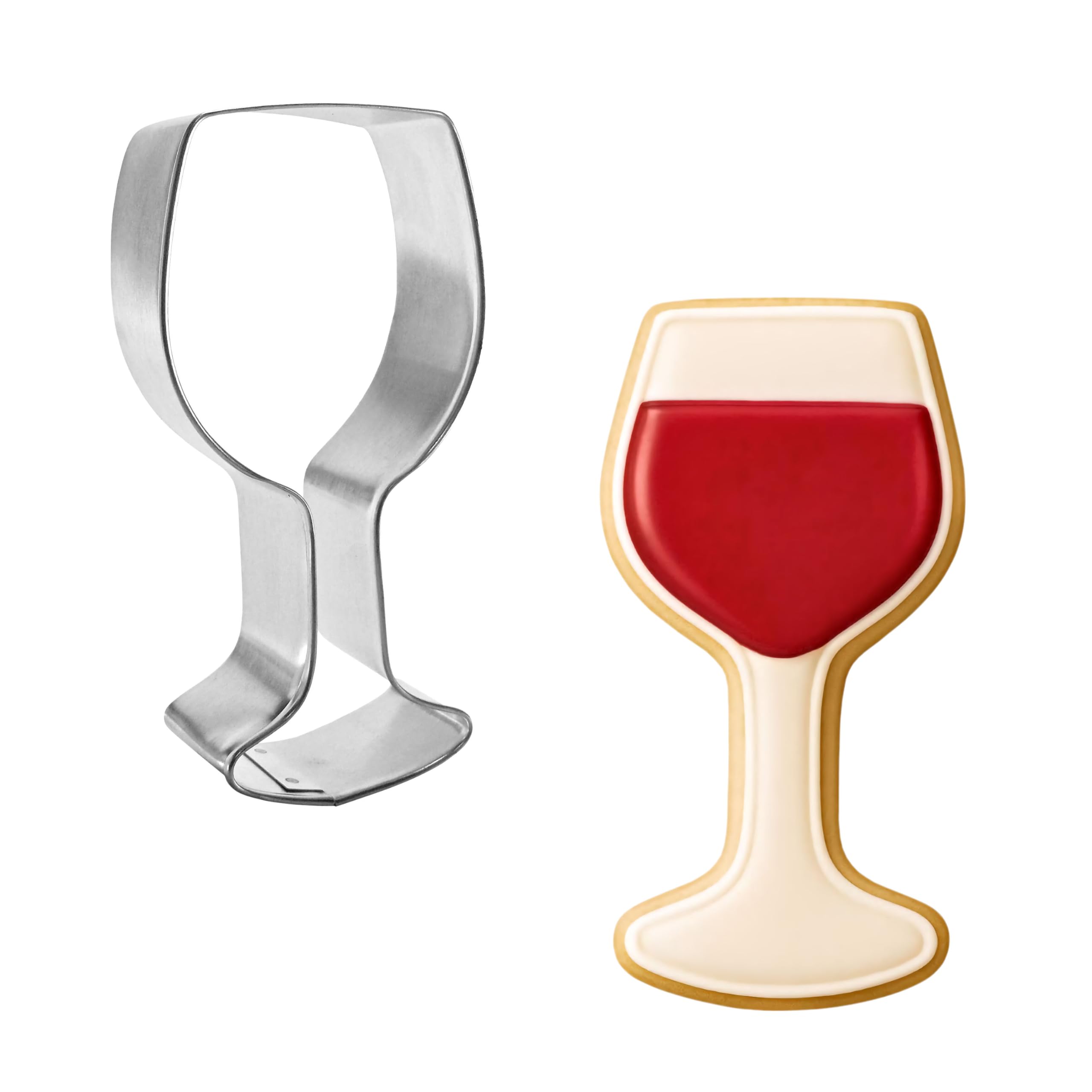 Juego de cortadores de galletas de vino (4 unidades)