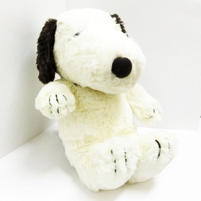 Amazon Co Jp ピーナッツ ハグハグ ぬいぐるみ Lサイズ スヌーピー モカ 座高37cm おもちゃ