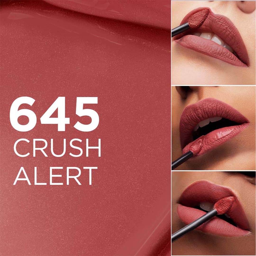 L'Oreal Paris Infallible Matte Resistance Liquid Lipstick 645 Crush Alert, 5 ml