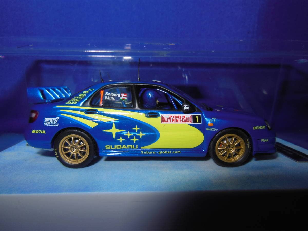 AUOTart製1/18 2004年スバルインプレッサWRC/ペターソルベルグ AUOTart製1/18 2004年スバルインプレッサWRC/ペターソルベルグ
