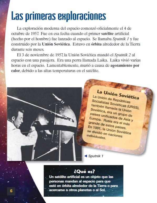 La exploracion del espacio (Space Exploration) (Spanish Version) (TIME FOR KIDS(r) Nonfiction Readers) (Spanish Edition) - Image 6