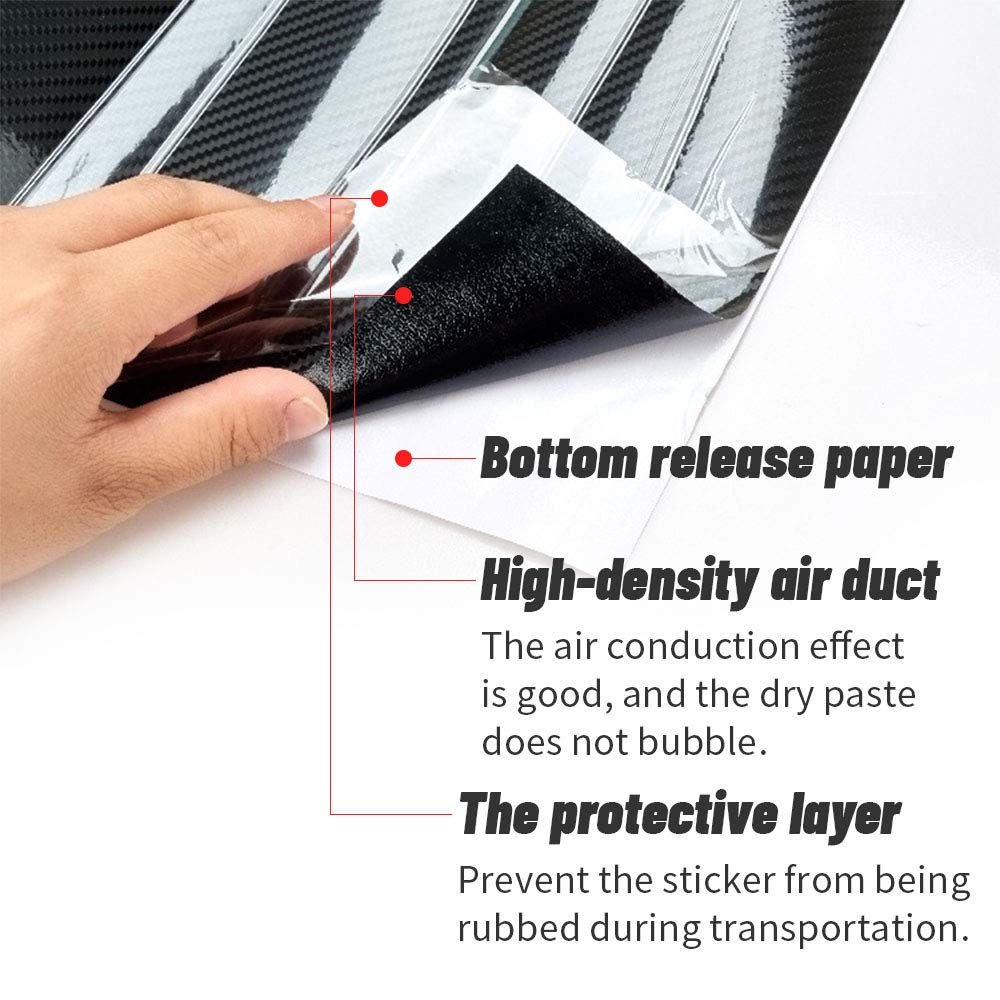 Buy 6D Carbon Fibre Vinyl Wrap, Speyang Self Adhesive Vinyl Carbon