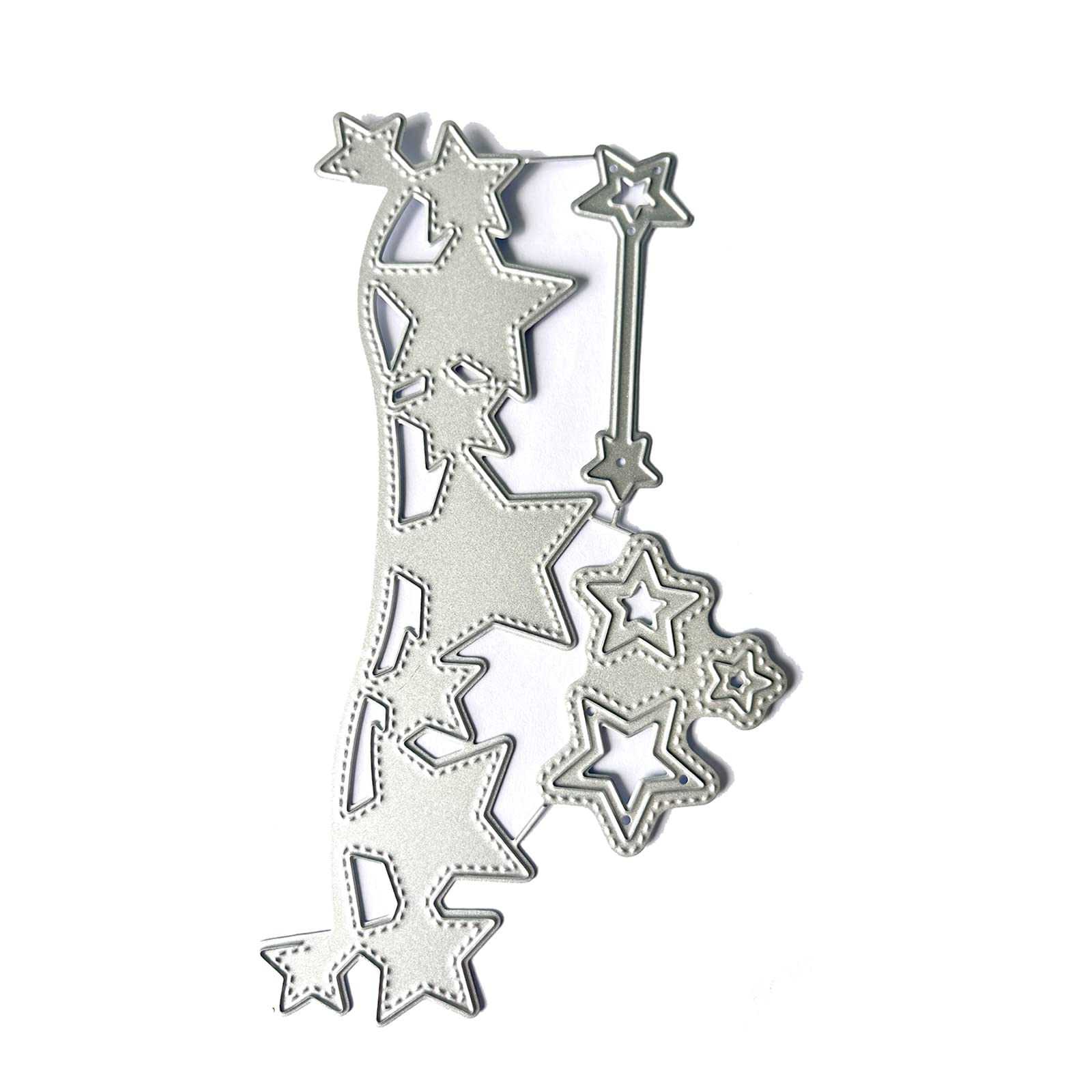 LiRRvb Metal Die Cuts Star Lace Embossing Stencil Cutting Dies for Card Making Scrapbooking Paper Craft Template Metal Die Cuts for Scrapbooking