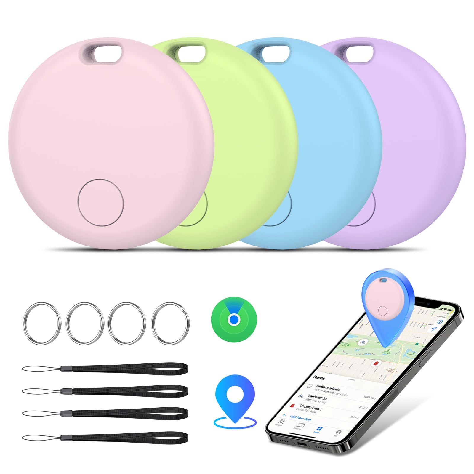aowoka Bluetooth Lautsprecher mit Licht, 2026 Musikbox Tragbarer Box, Bluetooth 5.4, 30 St, Verbesserter Bass, IPX7 Wasserdicht, Outdoor Lautsprecher für Reisen, Sport, Party, Radfahren